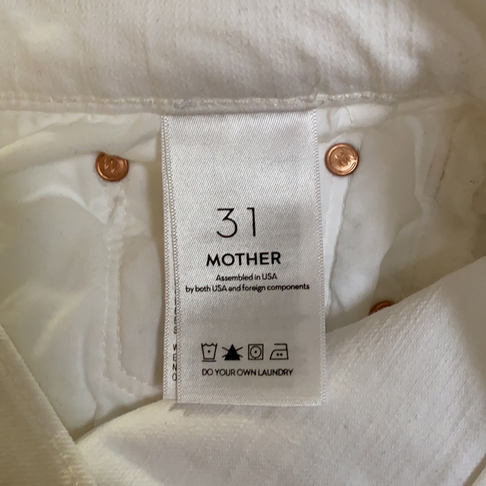 MOTHER The Tripper white jeans - Picture 5 of 7